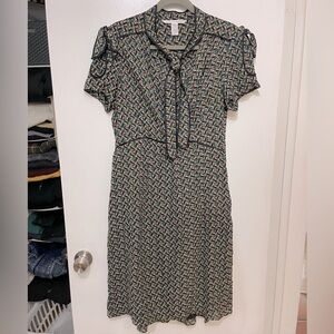 Diann Von Furnstenberg dress with bows